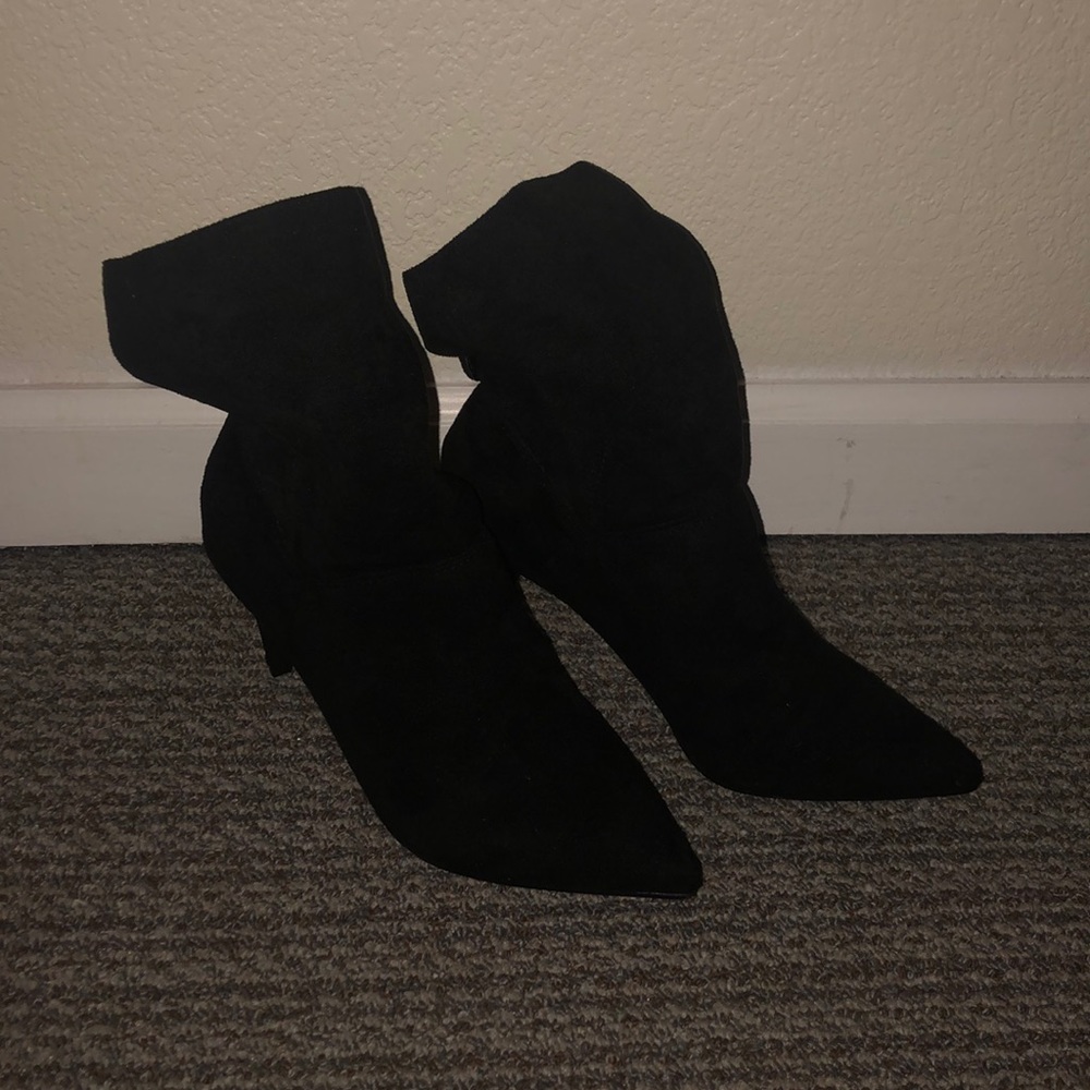 Black Fashion Nova Booties